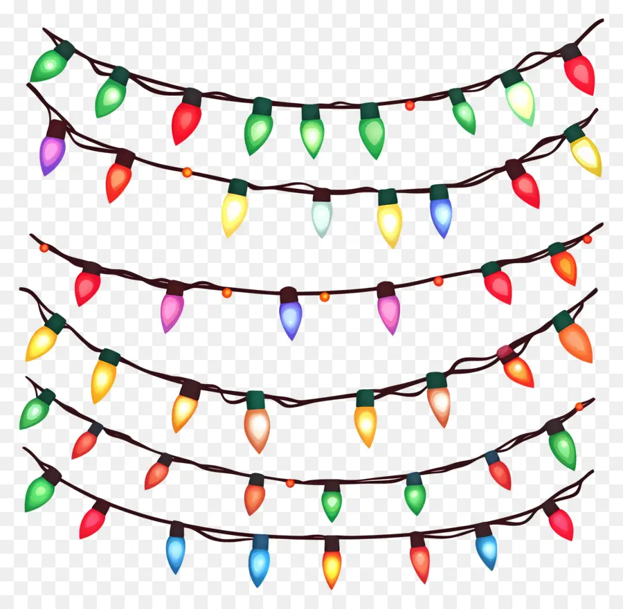 Luces De Navidad，Luces PNG