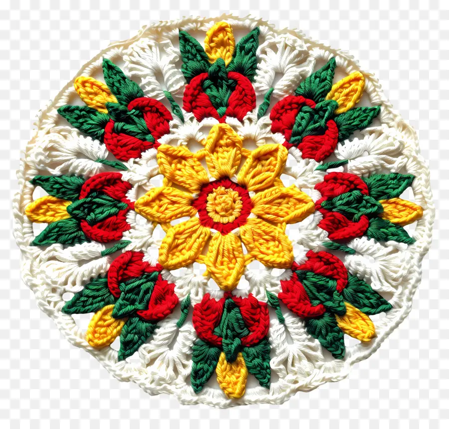 Mandala De Ganchillo，Mandalas De Ganchillo PNG