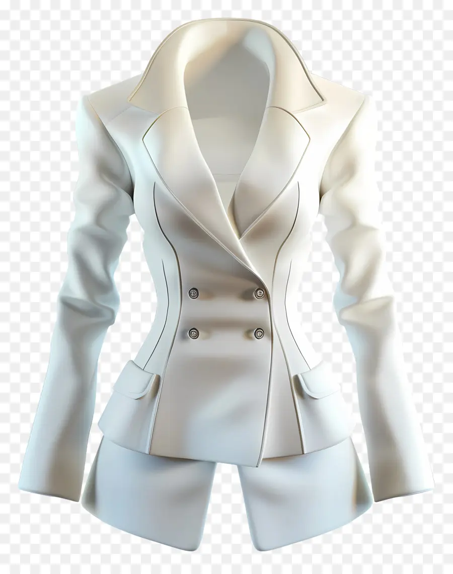 Vestimenta Formal Para Mujeres，Americana Beige PNG