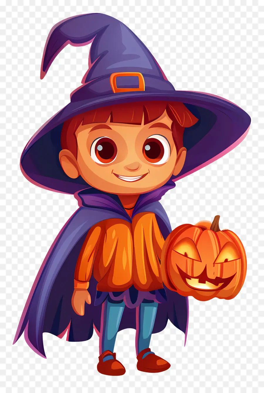 Disfraz De Halloween Para Niños，Bruja PNG