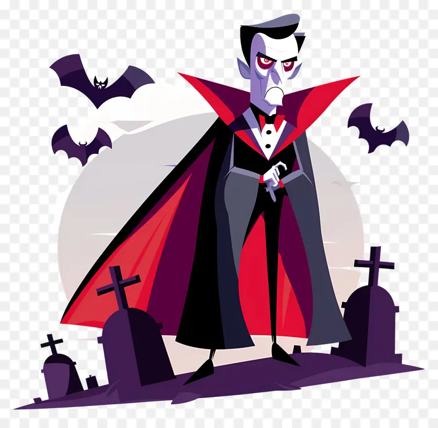 Drácula De Halloween，Vampiro PNG