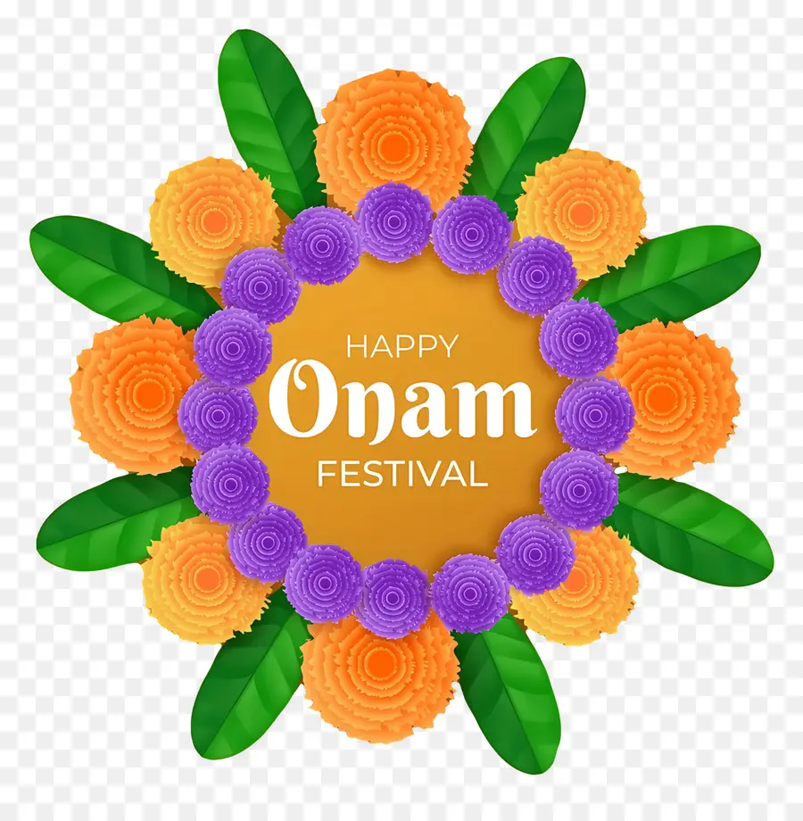 Feliz Onam，Decoración Del Festival Onam PNG