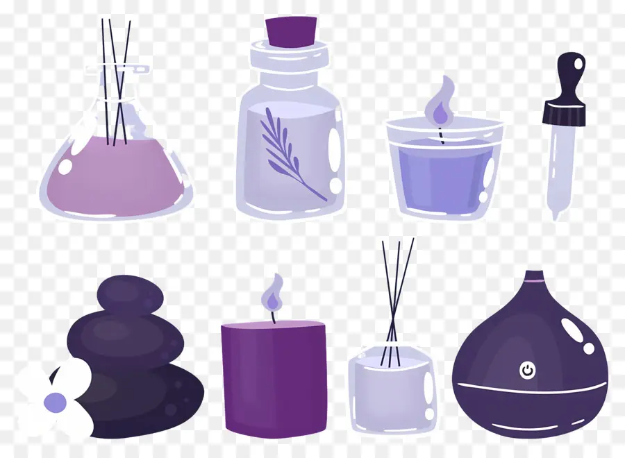 Elementos De Aromaterapia，Artículos De Aromaterapia PNG