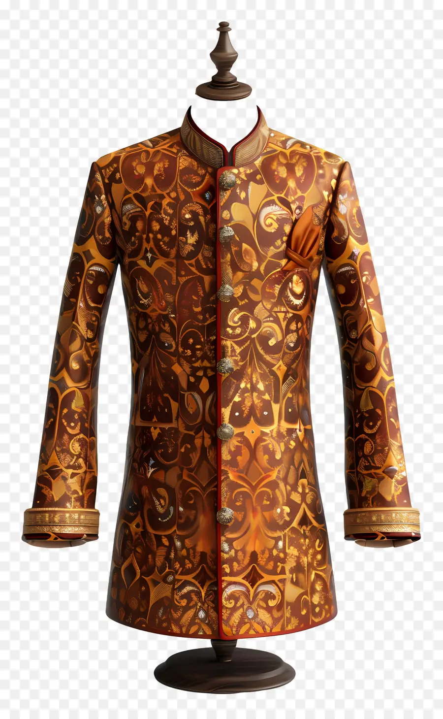 Ropa Formal India，Chaqueta Tradicional PNG