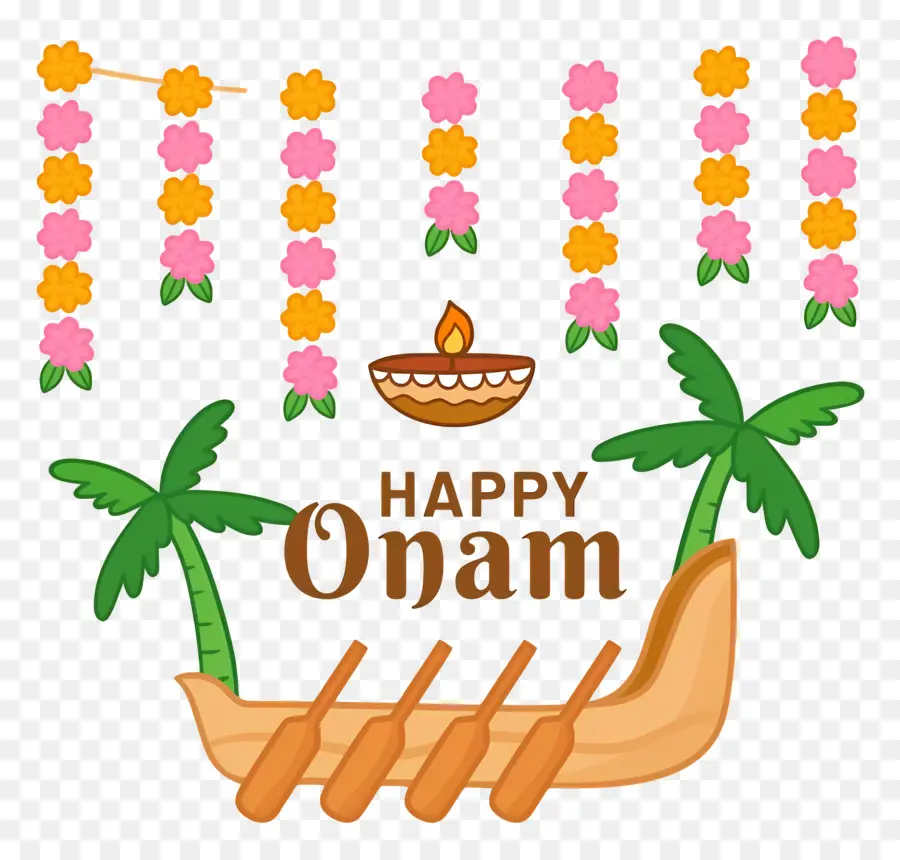 Feliz Onam，Celebración De Onam PNG