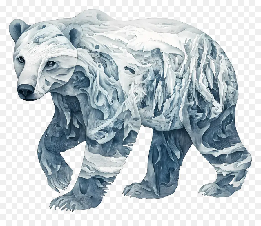 Oso De Hielo，Oso Polar PNG