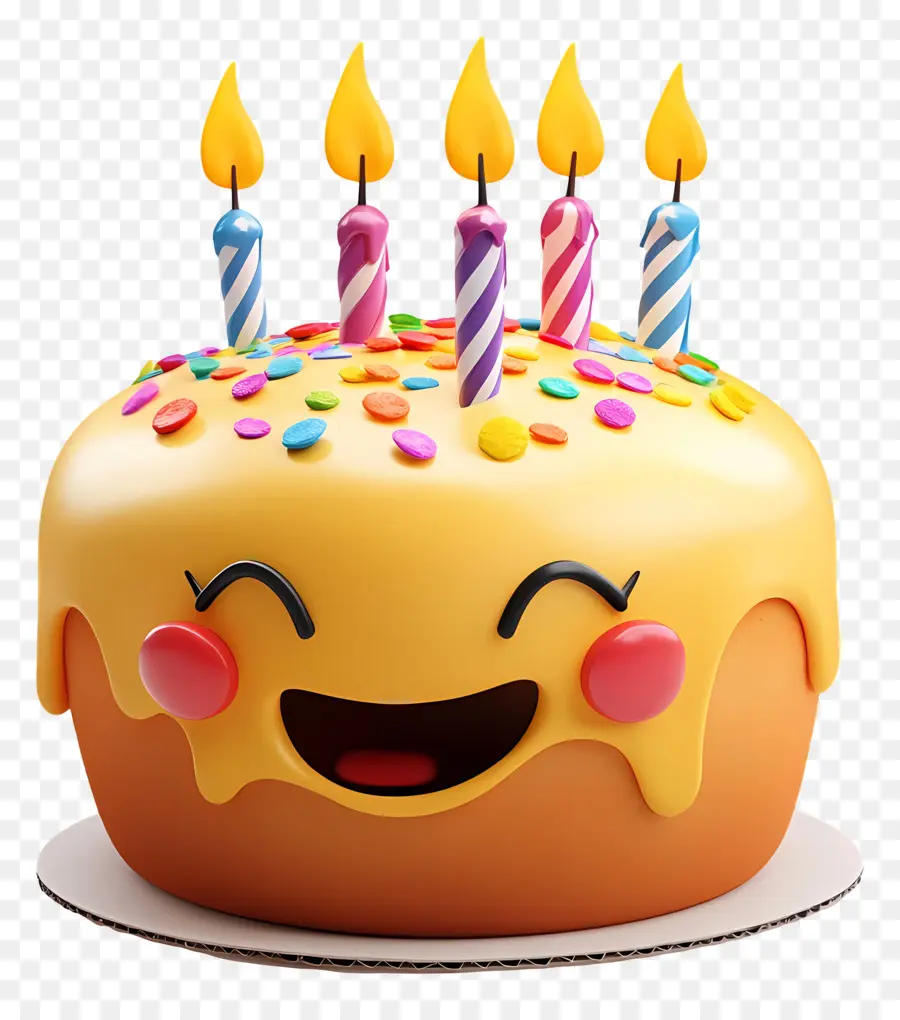 Cumpleaños Emoji，Torta De Cumpleaños PNG