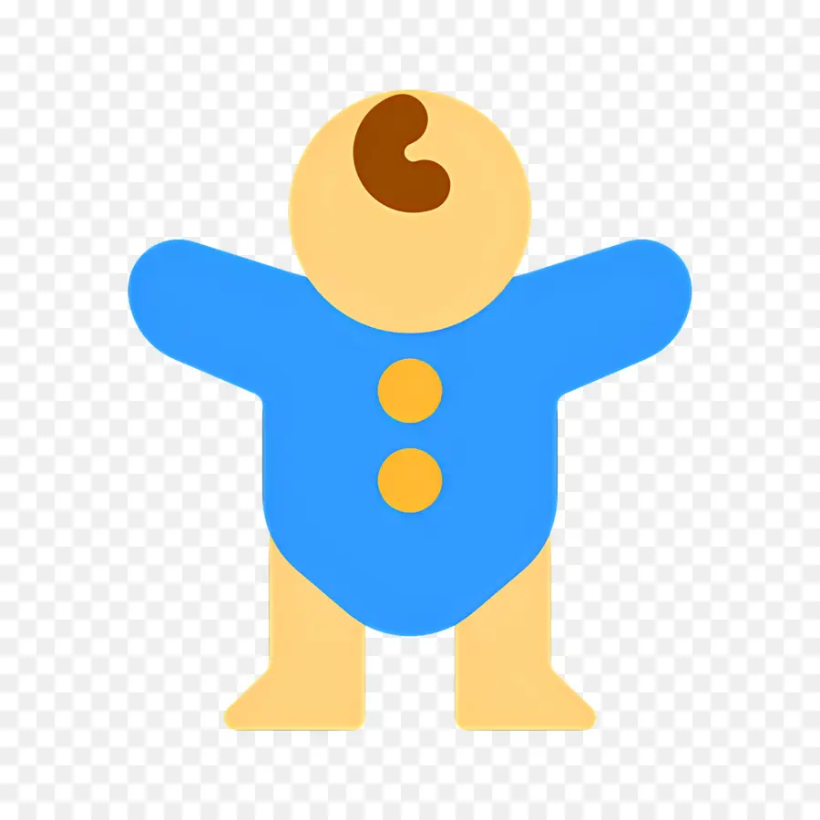 Bebe Niño，Bebe En Azul PNG