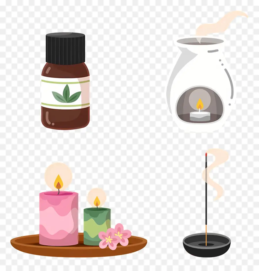 Elementos De Aromaterapia，Artículos De Aromaterapia PNG