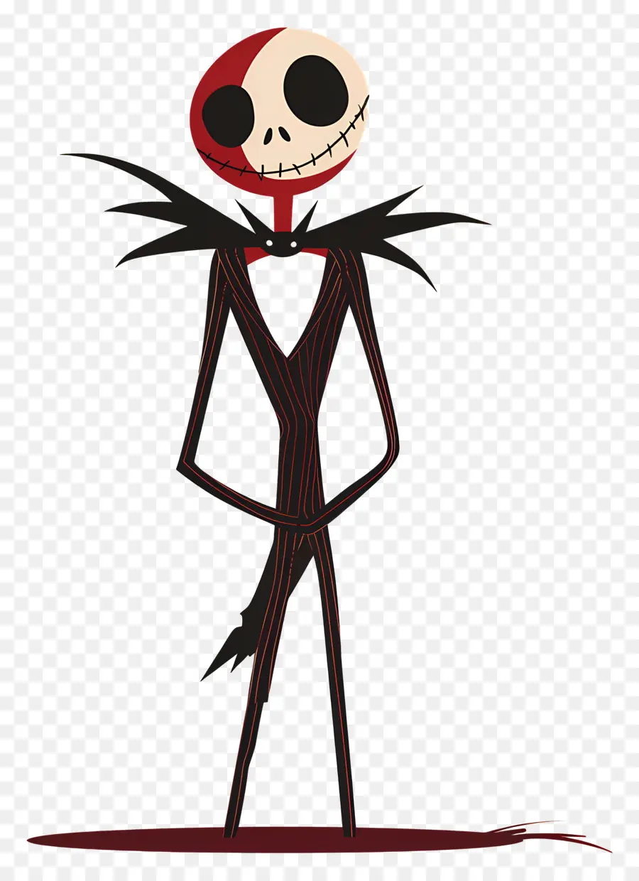 Jack Skellington，Personaje Esqueleto PNG