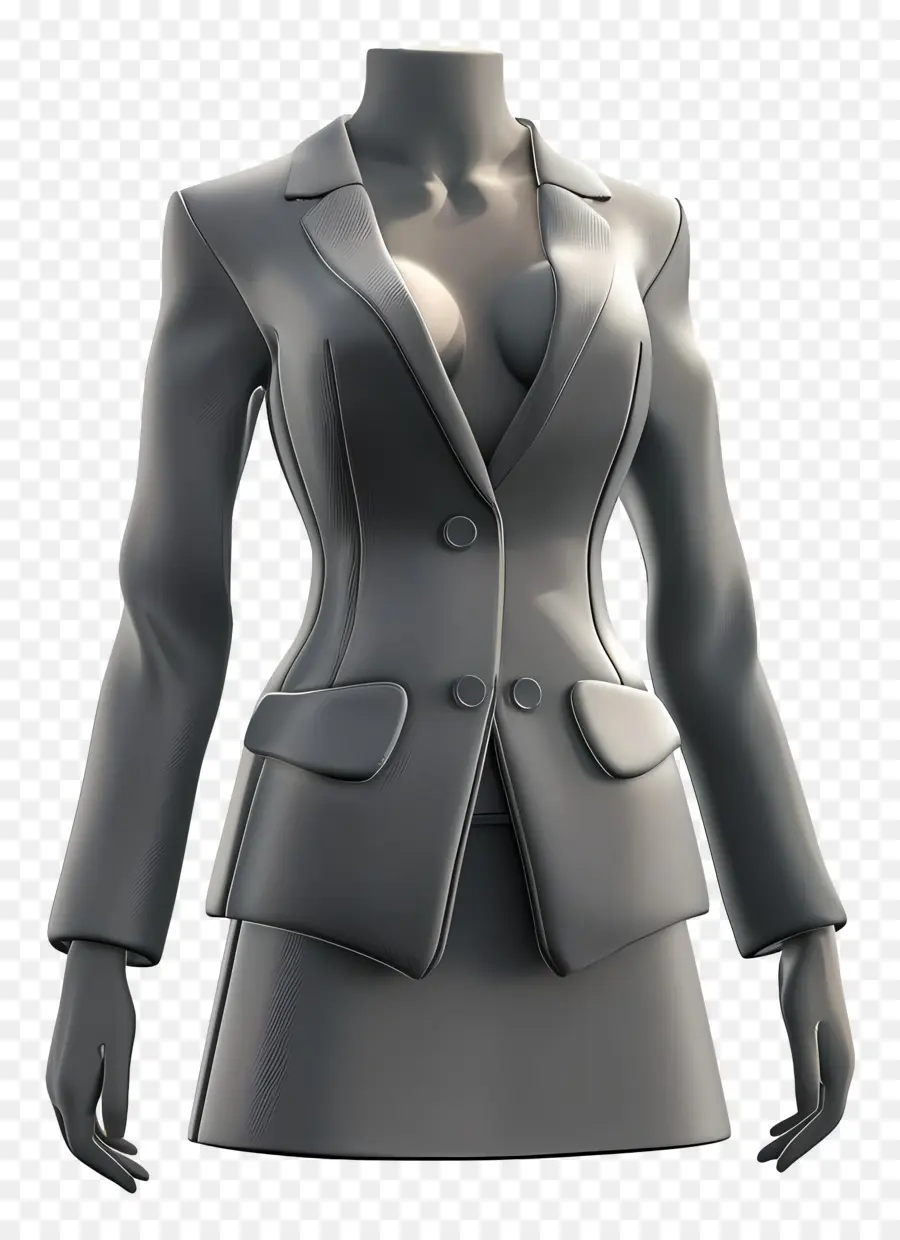 Vestimenta Formal Para Mujeres，Maniquí Negro PNG