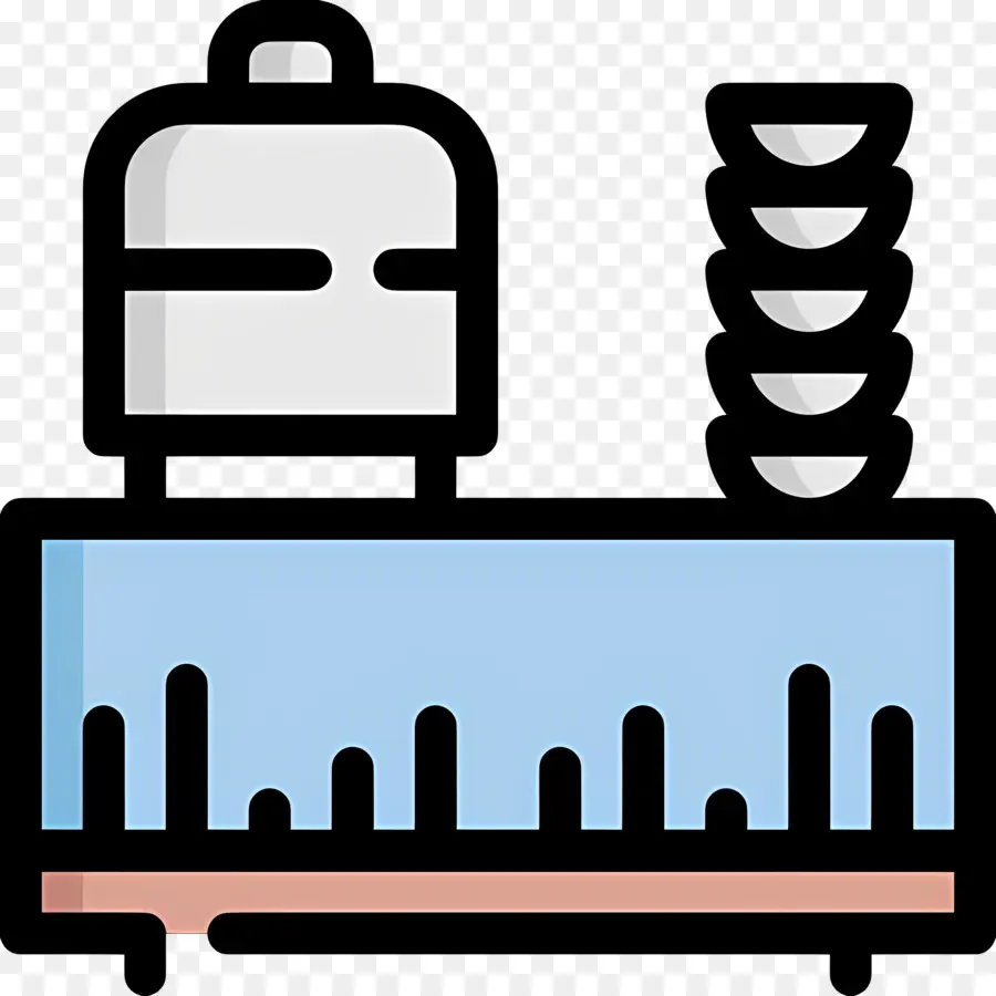 Bufé，Estante Para Platos PNG