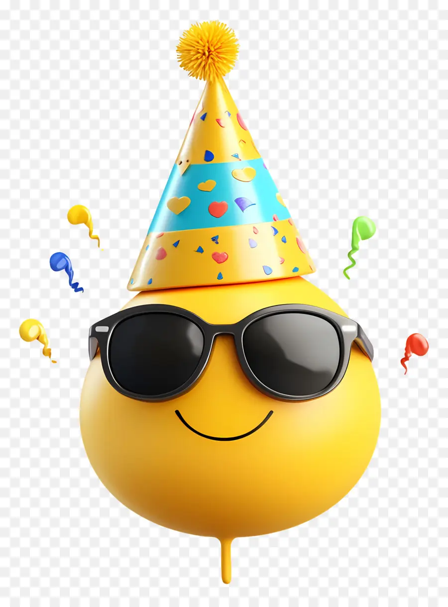 Cumpleaños Emoji，Emoji De Fiesta PNG