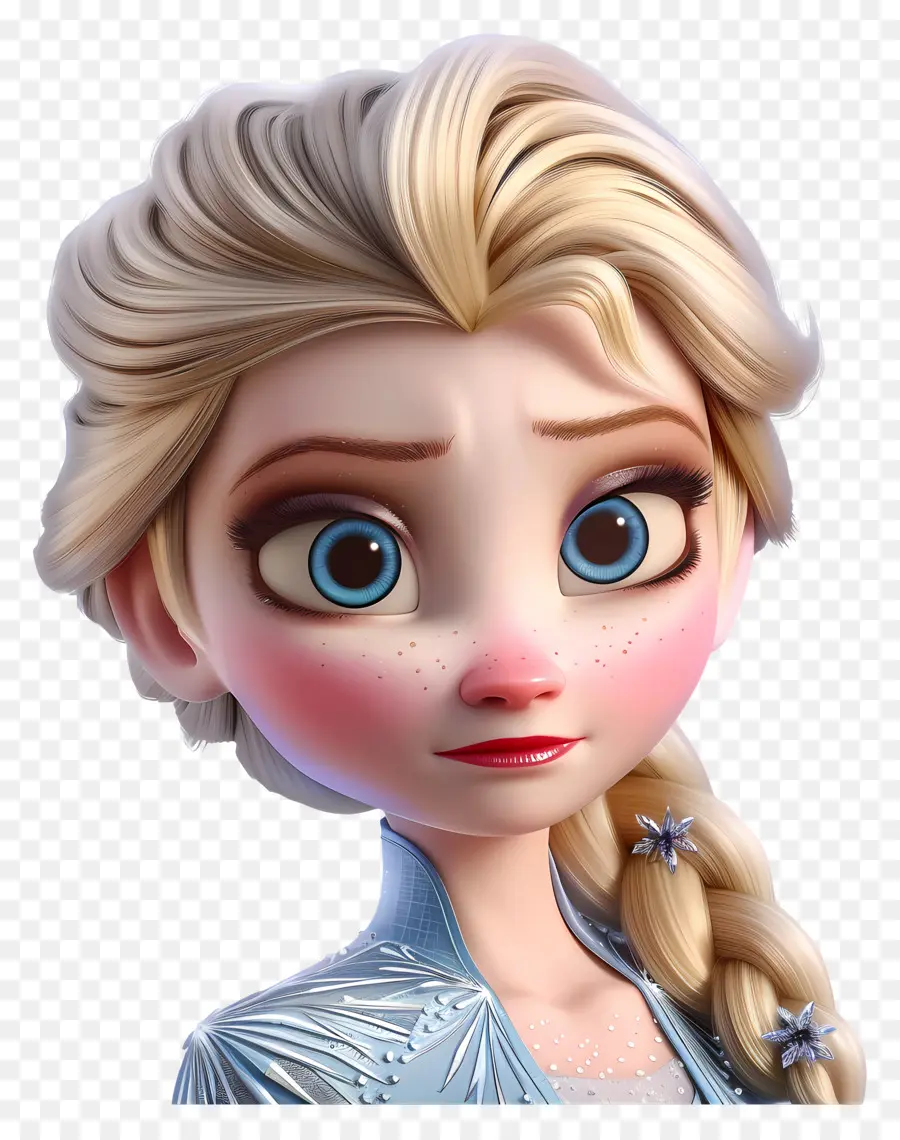 Princesa Elsa，Personaje Animado PNG