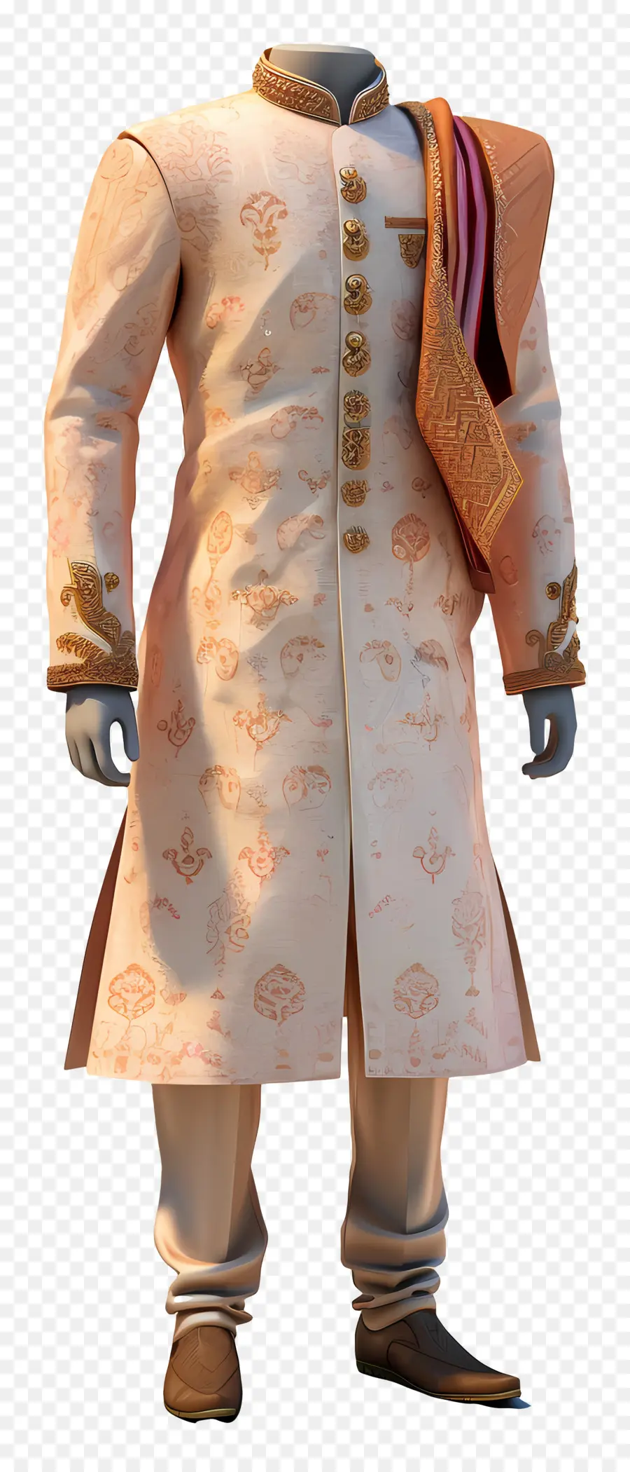 Ropa Formal India，Traje Tradicional PNG