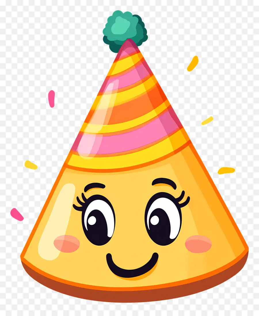 Cumpleaños Emoji，Sombrero De Fiesta PNG