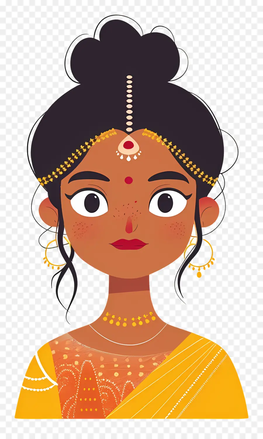 Mujer India，Mujer Tradicional PNG