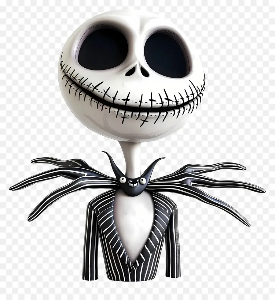 Jack Skellington，Personaje Esqueleto PNG