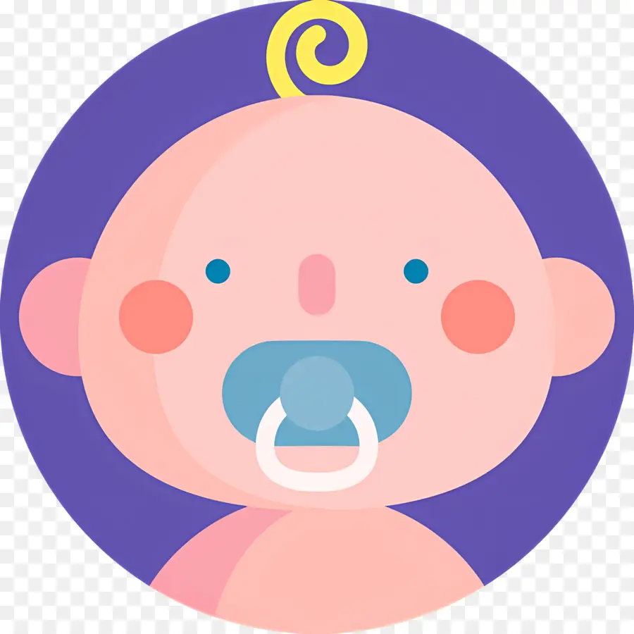 Bebe Niño，Bebé Con Chupete PNG