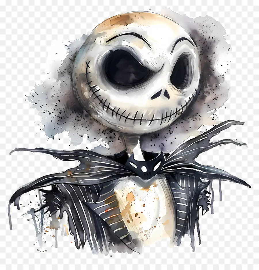 Jack Skellington，Personaje Esqueleto PNG