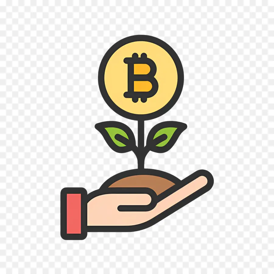 Inversión Semilla，Planta Bitcoin PNG