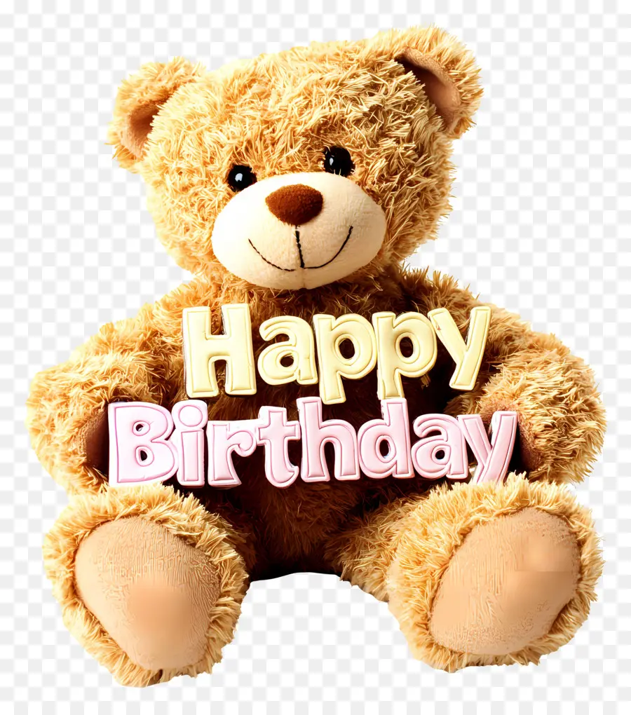 Cumpleaños，Oso De Peluche PNG