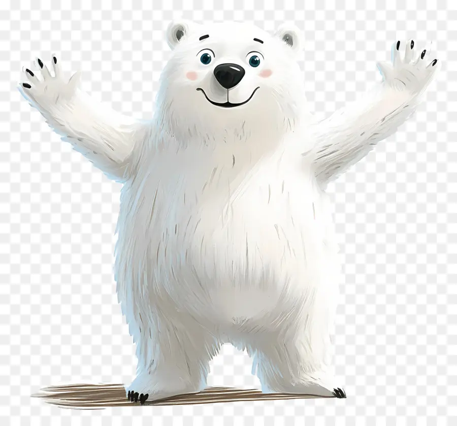 Oso De Hielo，Oso Polar PNG