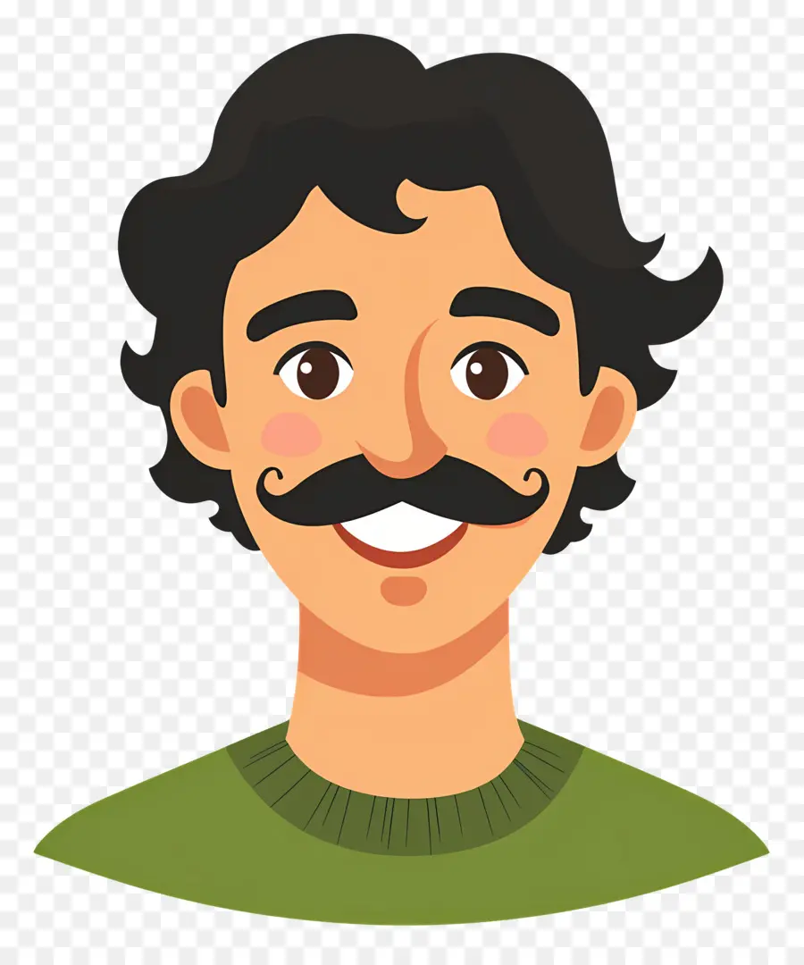 Hombre Bigotudo，Hombre Con Bigote PNG