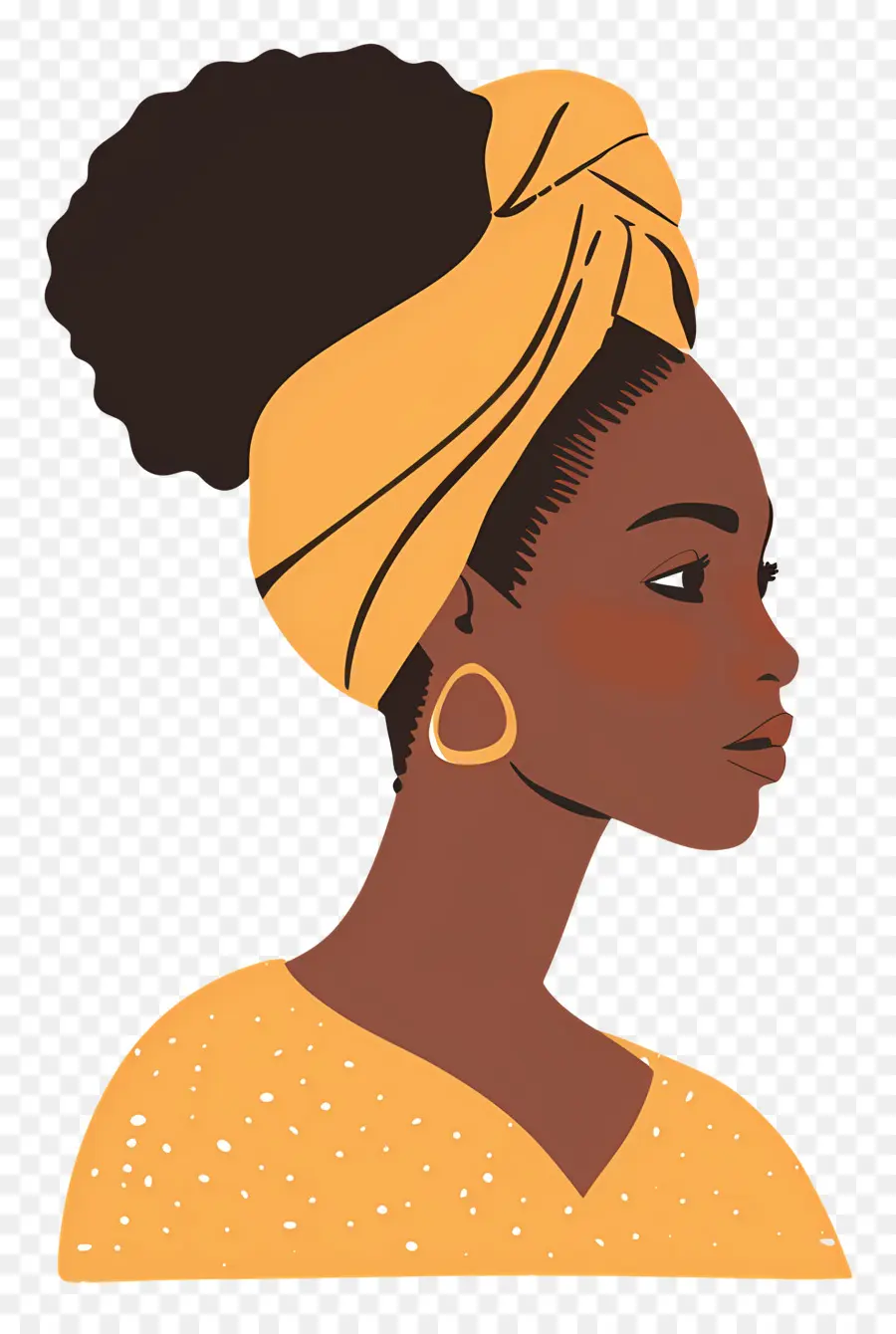 Mujer Africana，Silueta De Mujer PNG