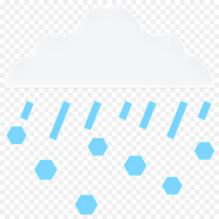 Nube Lloviendo，Lluvia Y Granizo PNG