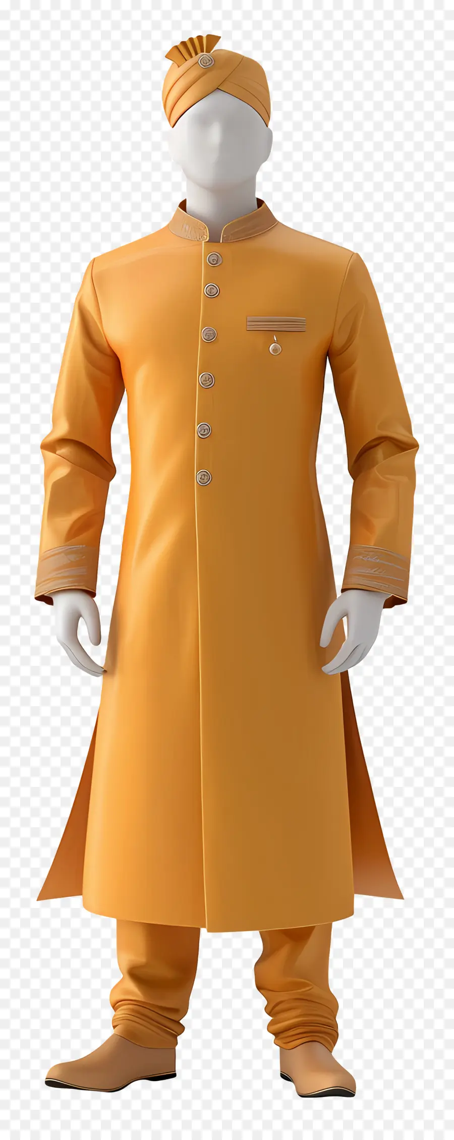 Ropa Formal India，Traje Tradicional PNG