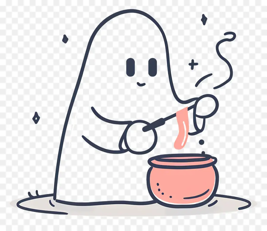 Poción Para Agitar Fantasmas，Cocina Fantasma PNG