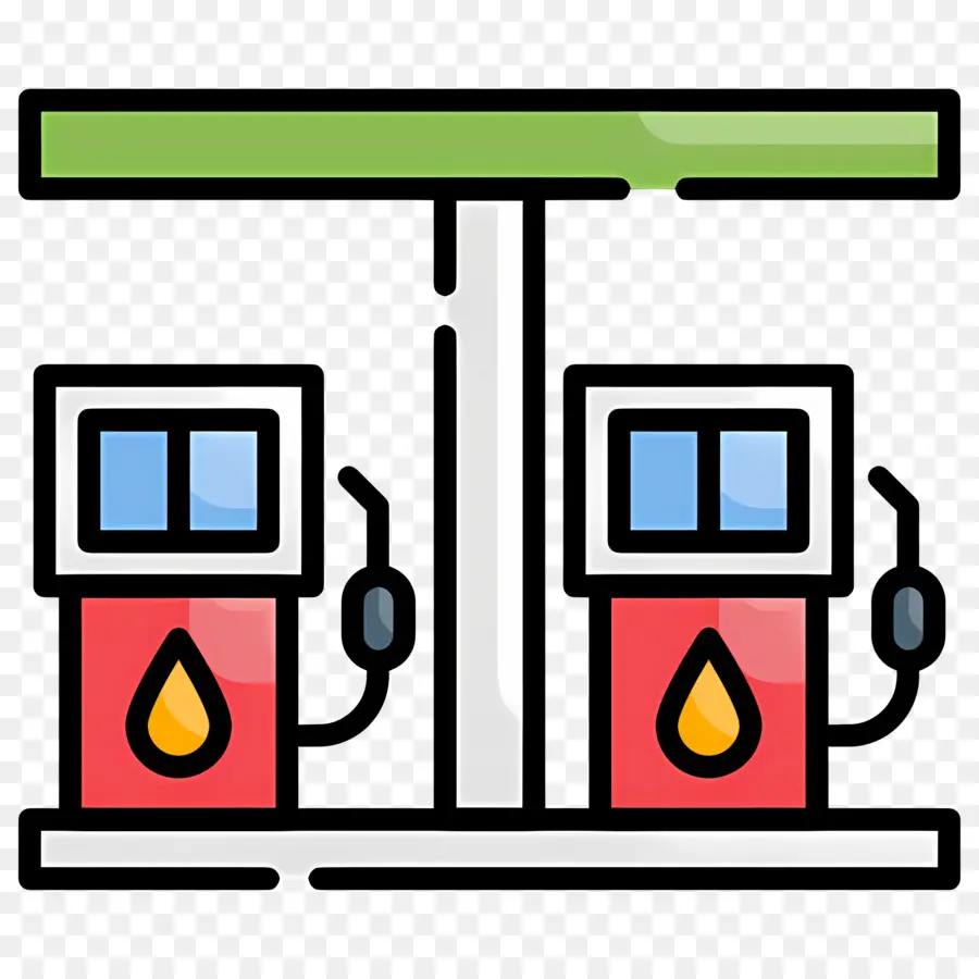 Gasolinera，Combustible PNG