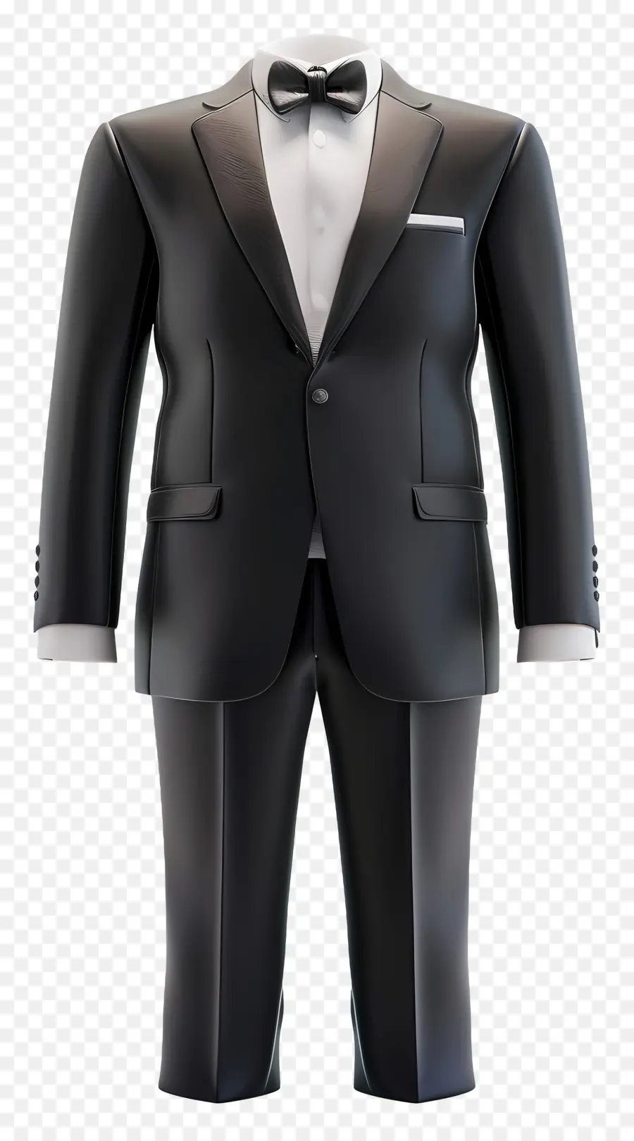 Vestimenta Formal Para Hombres，Traje Negro PNG