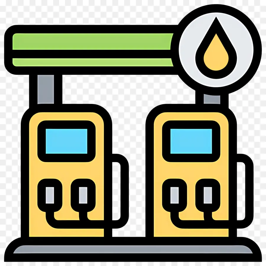 Gasolinera，Combustible PNG