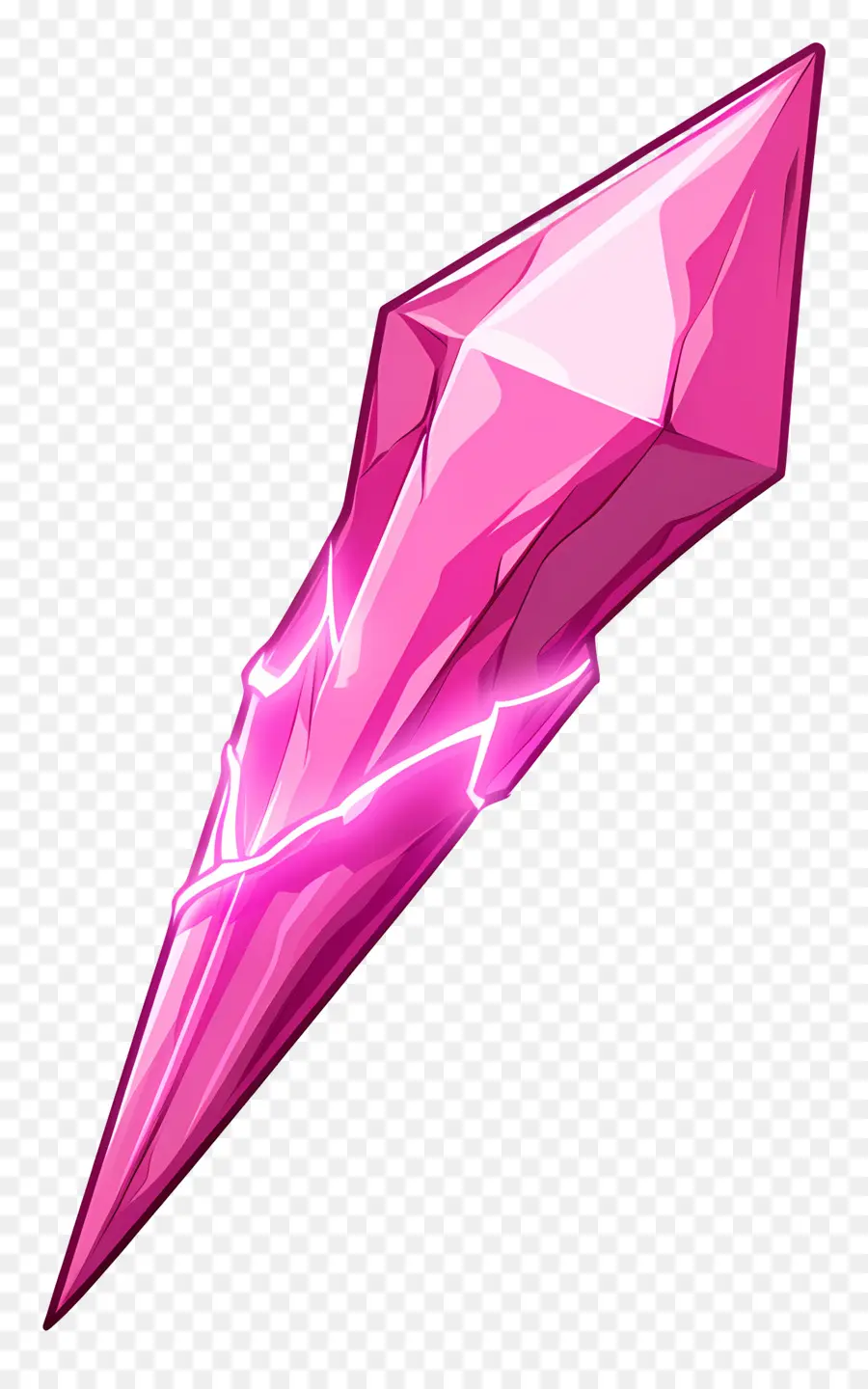 Rayo Rosa，Cristal PNG