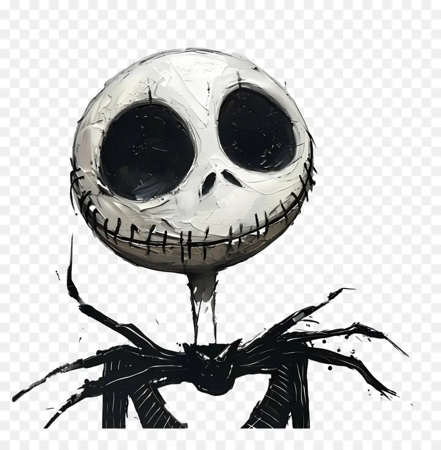 Jack Skellington，Personaje Esqueleto PNG