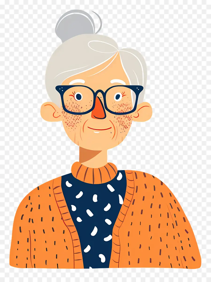 Anciana，Mujer Anciana PNG