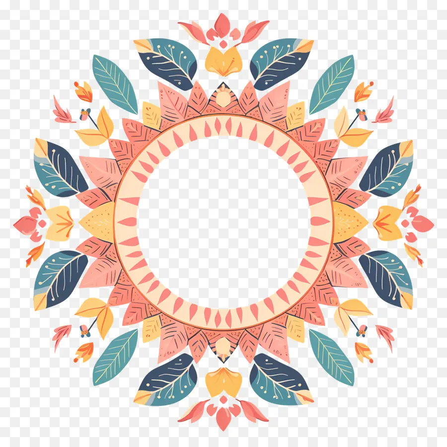 Pookalam，Corona De Flores PNG