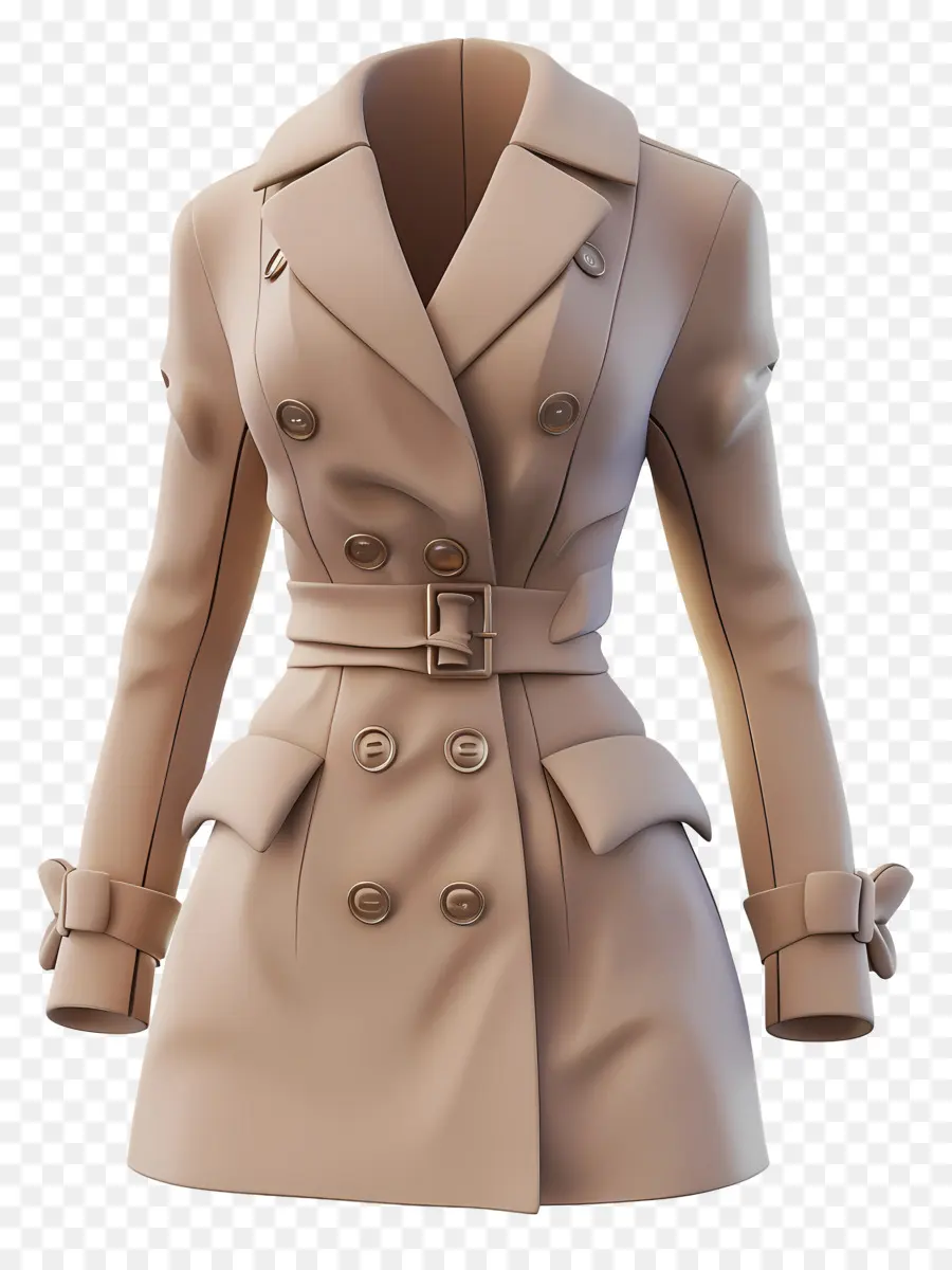 Vestimenta Formal Femenina，Americana Beige PNG