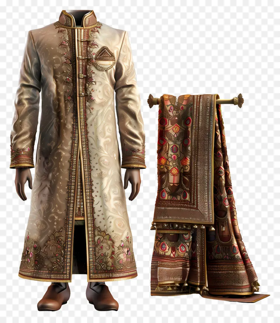 Ropa Formal India，Traje Tradicional PNG