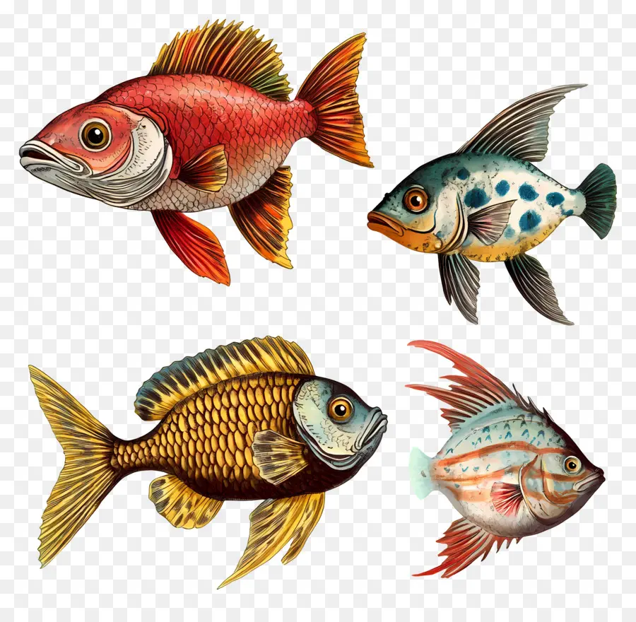 Grupo De Peces，Pez PNG