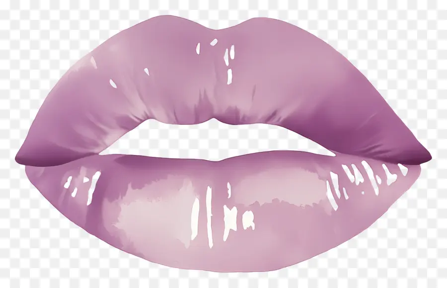 Marca De Beso，Labios Rosados PNG