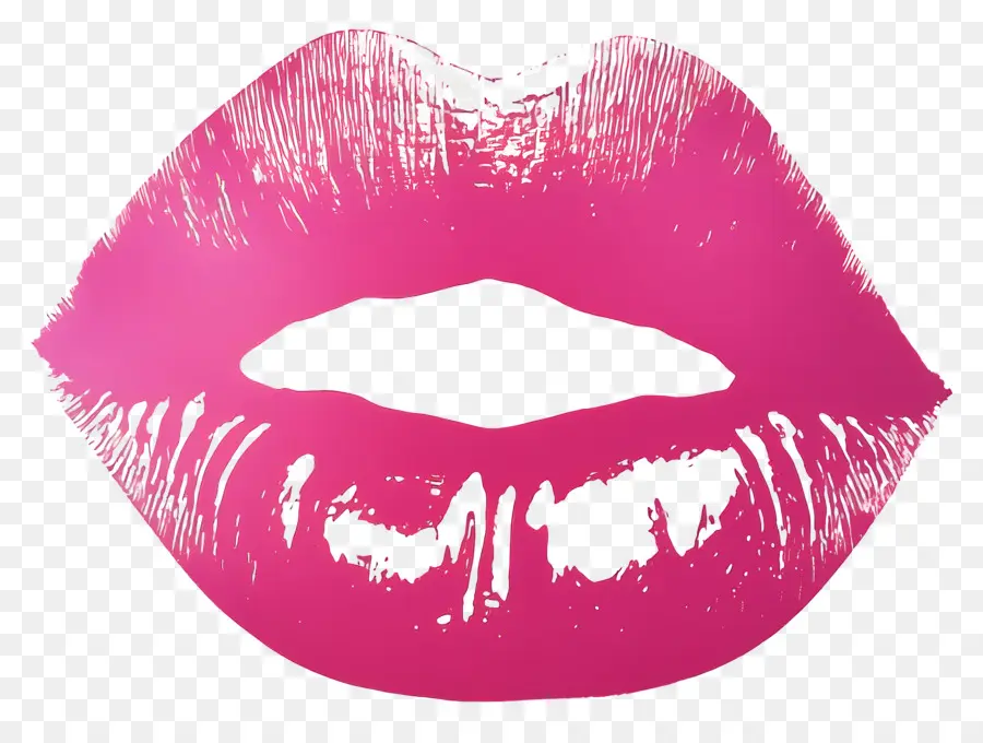 Mancha De Beso，Labios Rojos PNG