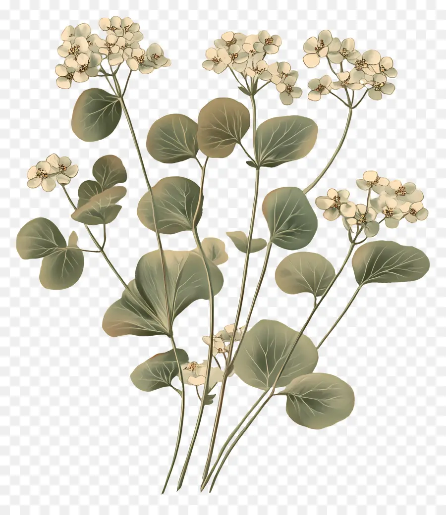 Hierba Floreciente Con Escorbuto，Planta PNG