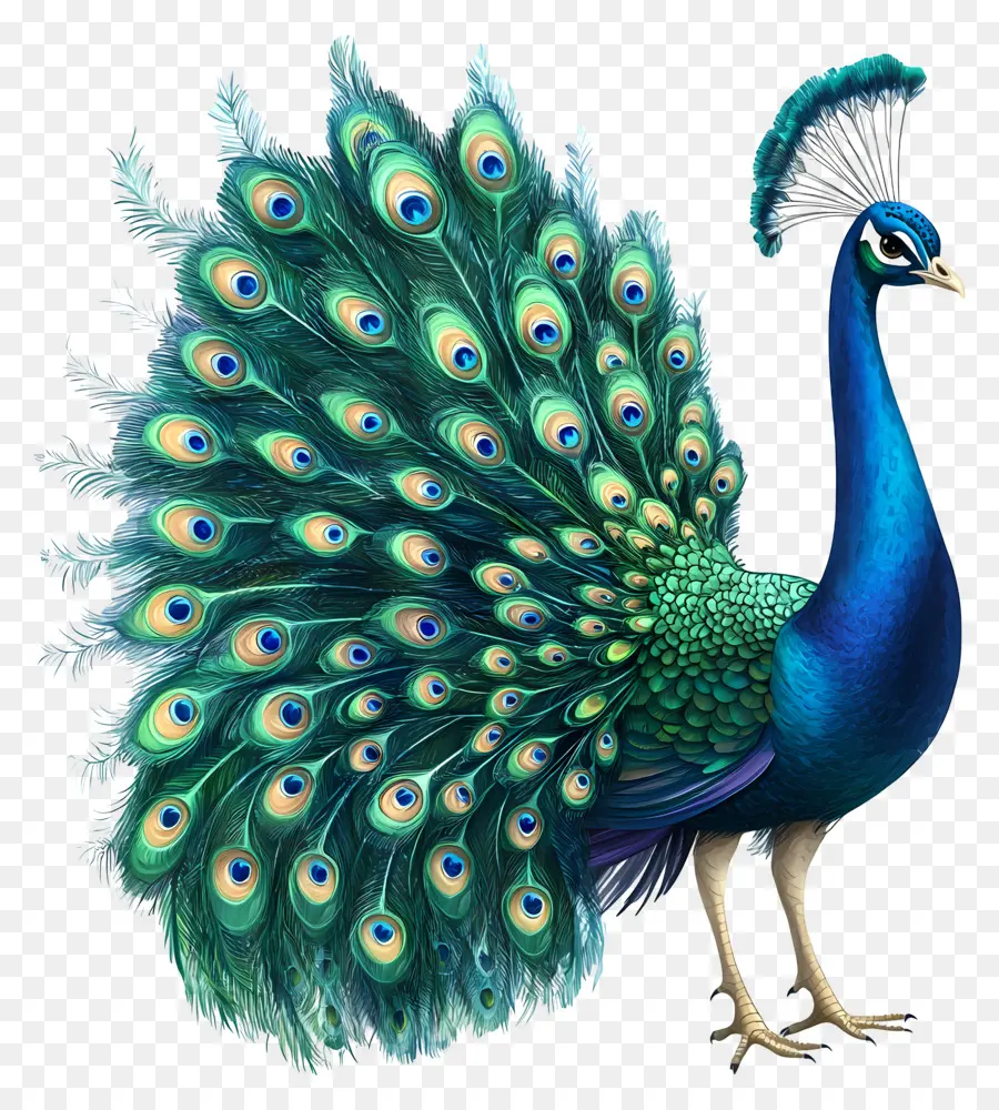 Pavo Real Animado，Pavo Real PNG