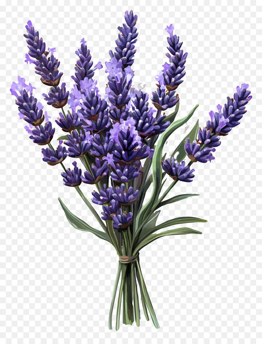 Ramo De Lavanda，Lavanda PNG