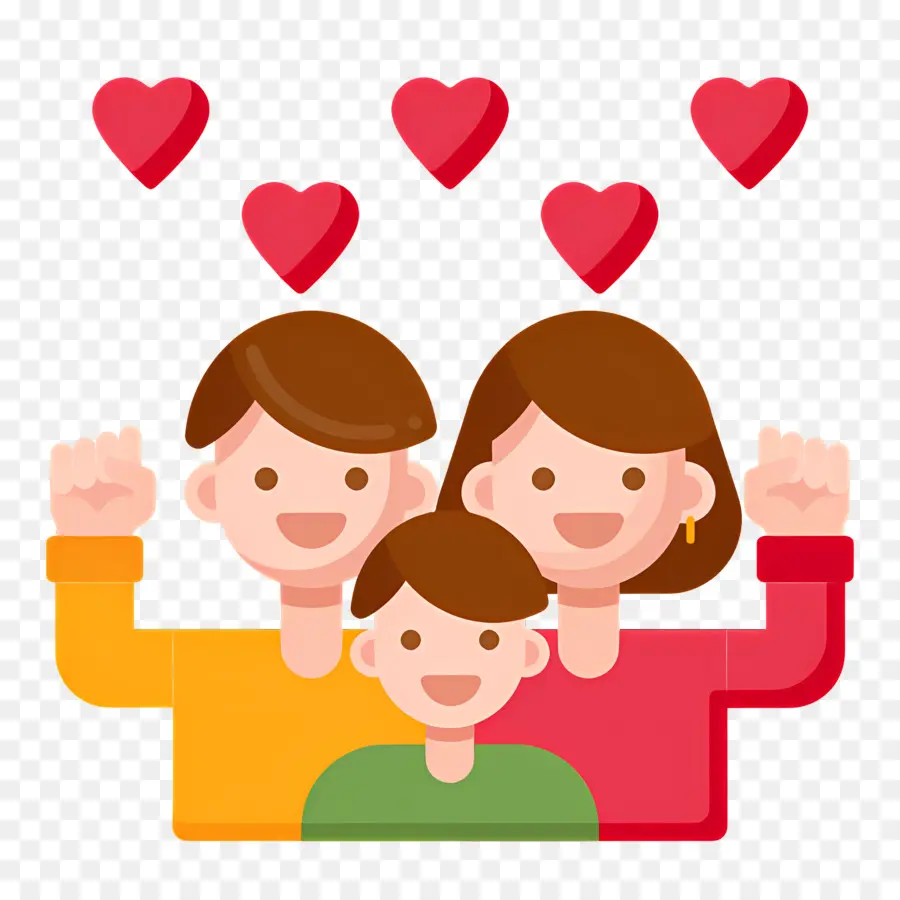 Familia，Corazón Y Familia PNG