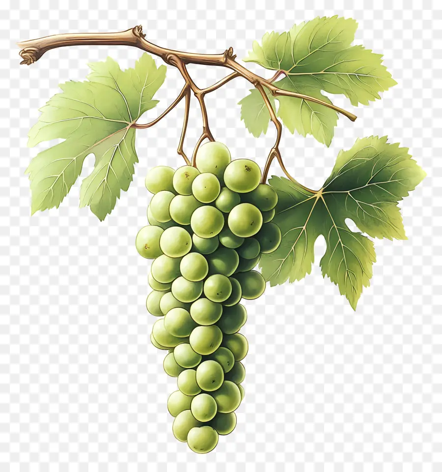 Uva Verde，Uvas PNG