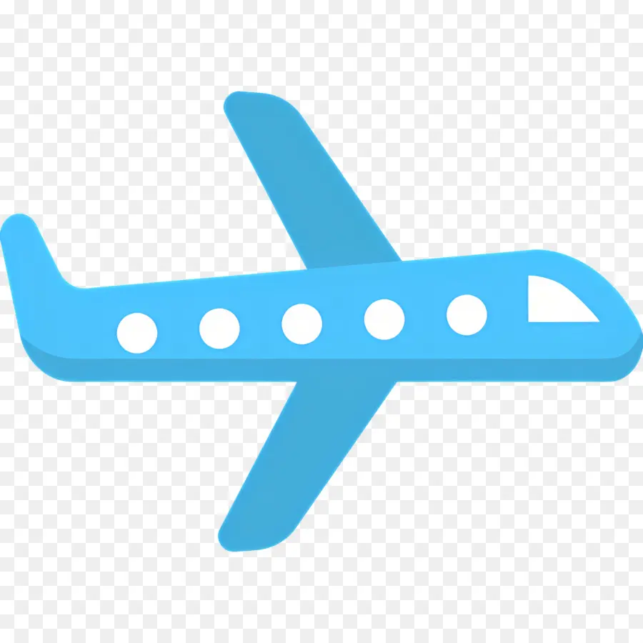 Avión，Avión Azul PNG